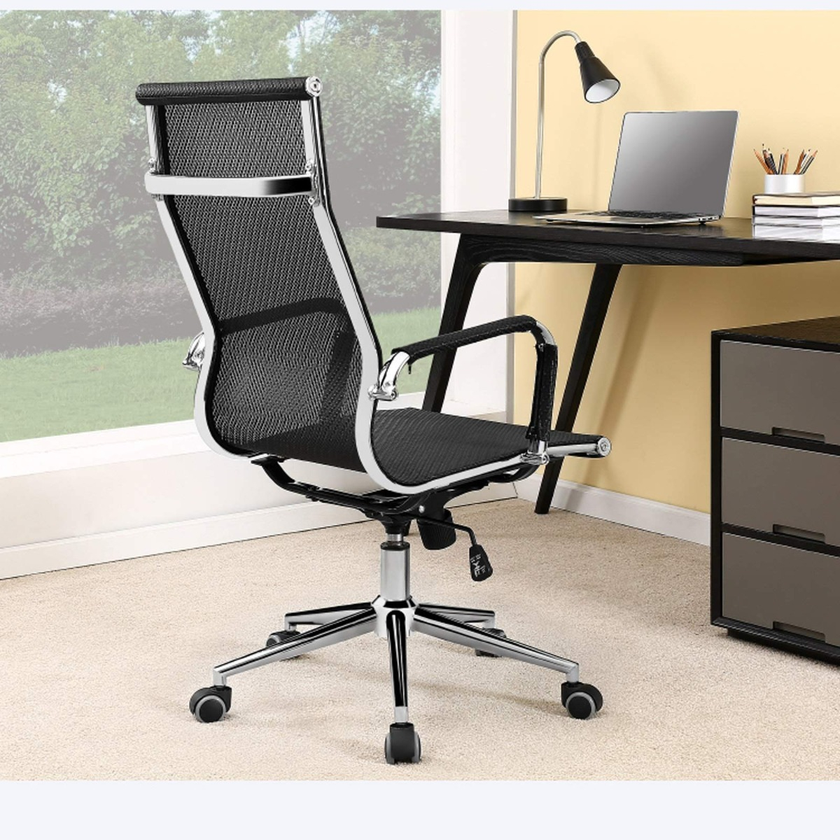 SILLA OFICINA ERGONÓMICA MULTICOLOR ESCRITORIO GIRATORIA IDEAL JHN - 6