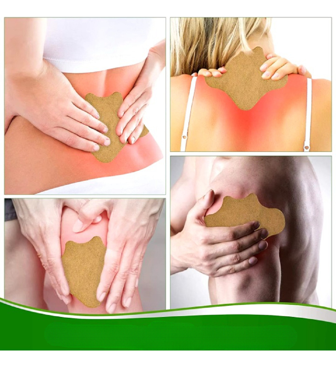 SET 10 PARCHES ALIVIA DOLOR COLUMNA ARTICULAR MUSCULAR LAU - 5