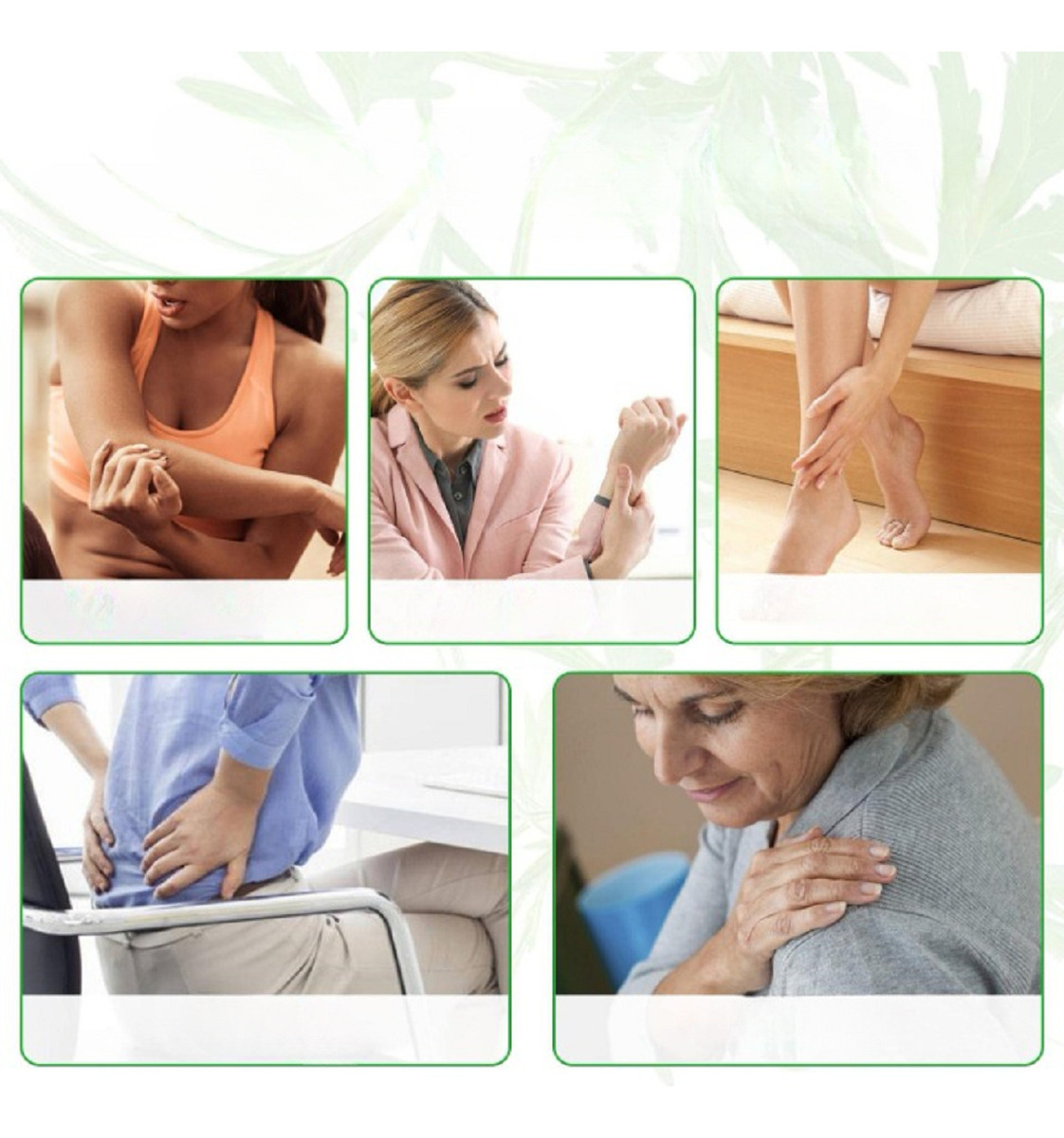 SET 10 PARCHES ALIVIA DOLOR COLUMNA ARTICULAR MUSCULAR LAU - 7