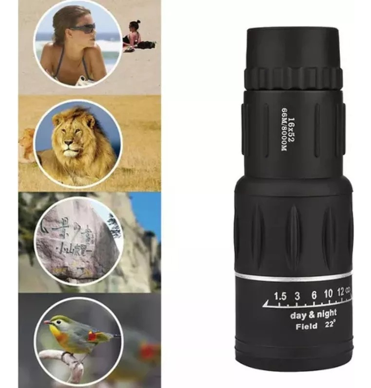 MONOCULAR HD COMPACTO DEFINICION ALCANCE PROFESIONAL JHN - 2
