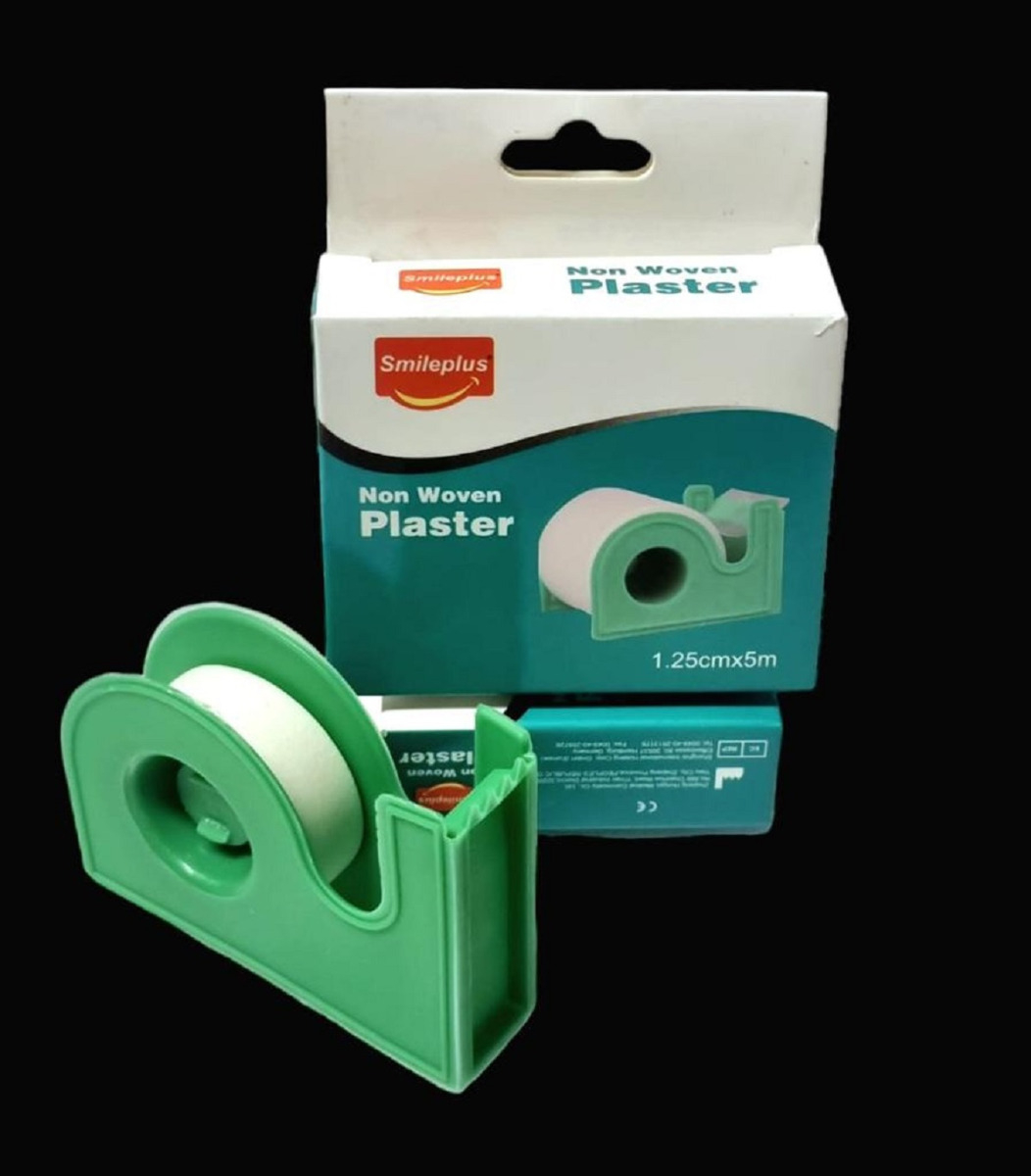 SET 12 CINTA ADHESIVA SUAVE PIEL DISPENSADOR 2,5CM X 5M LAU - 4
