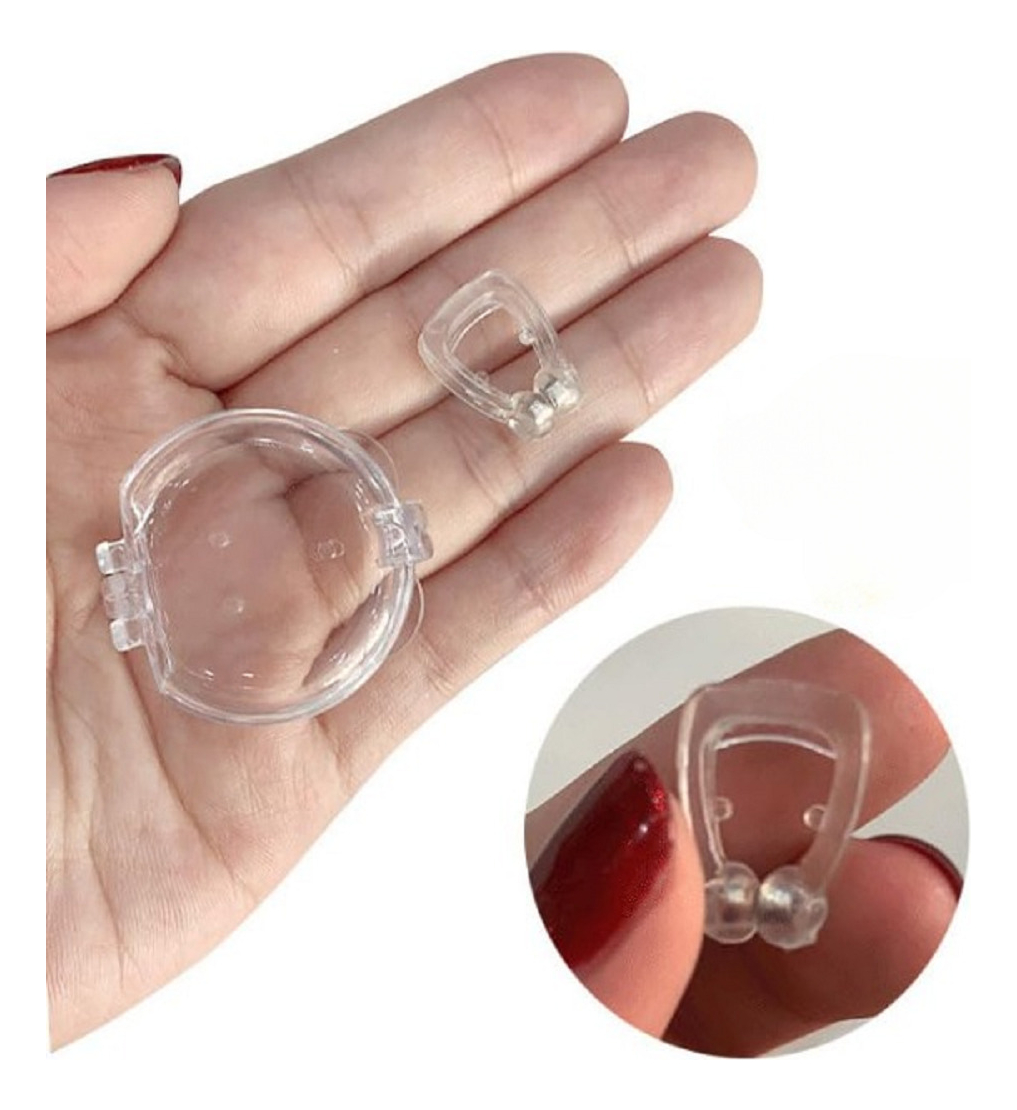 SET 10 CLIP CLIP NASAL MAGNÉTICO ANTIRRONQUIDOS SUEÑO LAU - 4