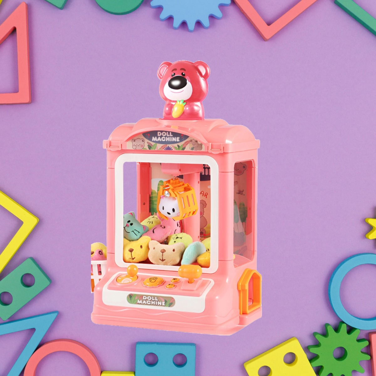 MÁQUINA GARRA JUGUETES SC AGARRA PELUCHE DIVERTIDAD LAU - 10