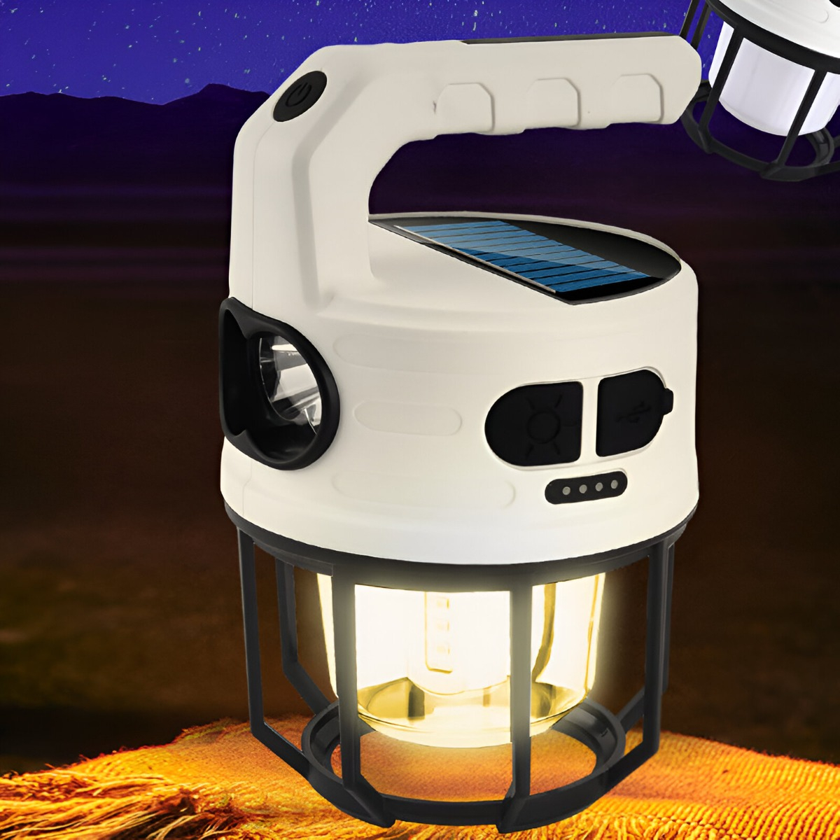 LAMPARA SC SOLAR BLAWHI RECARGABLE USB DEPORTE CAMPING LAU - 3