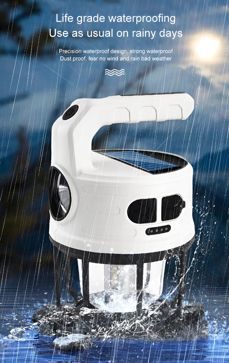 LAMPARA SC SOLAR BLAWHI RECARGABLE USB DEPORTE CAMPING LAU - 5