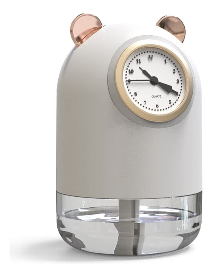 HUMIDIFICADOR CUTE CLOCK ULTRASONICO PORTATIL HOGAR LAU - 1