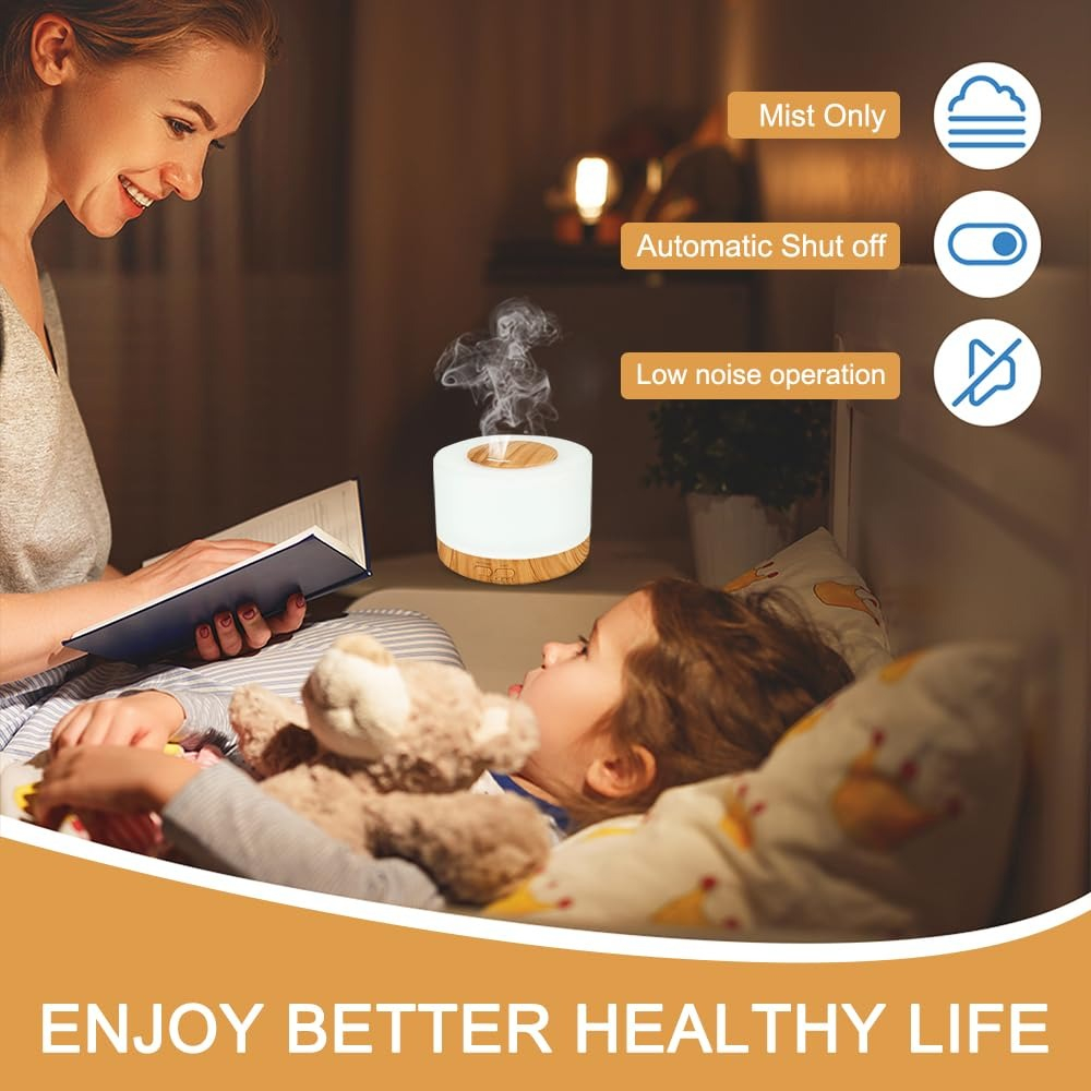 HUMIDIFICADOR WOOD CRAIN DIFUSOR AROMATICO HOGAR LAU - 6
