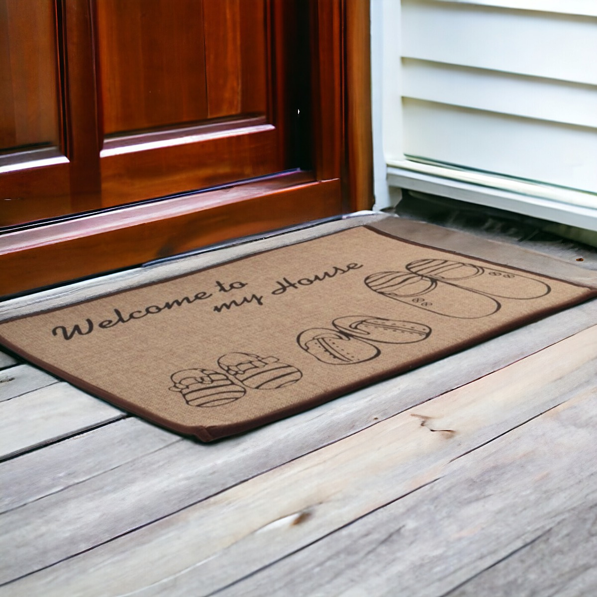 SET 3 ALFOMBRA CONTEMPORÁNEA MODERNA PASILLO ANTIDESLIZANTE TAPETE INTERIOR JHN 60 X 40 CM - 6