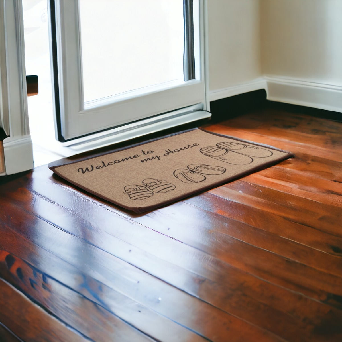 SET 3 ALFOMBRA CONTEMPORÁNEA MODERNA PASILLO ANTIDESLIZANTE TAPETE INTERIOR JHN 60 X 40 CM - 7