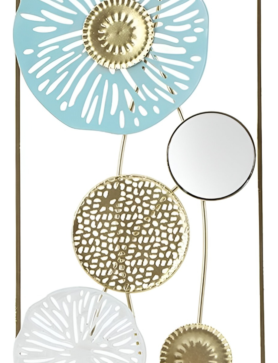 DECORACIÓN ESPEJO PARED METAL LIGERO MODERNO ELEGANTE JHN - 3