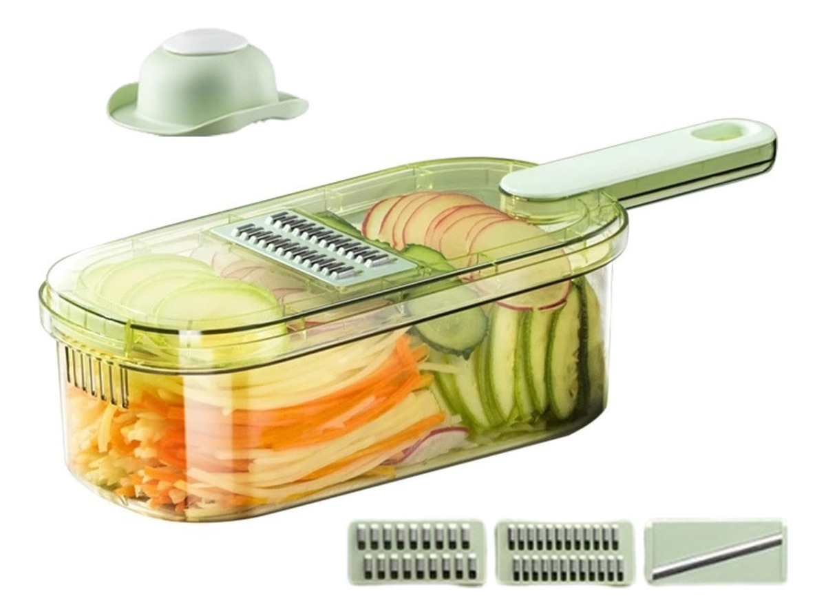 CORTADORA PICADOR REBANADOR VEGETALES COCINA HOGAR LAU - 1