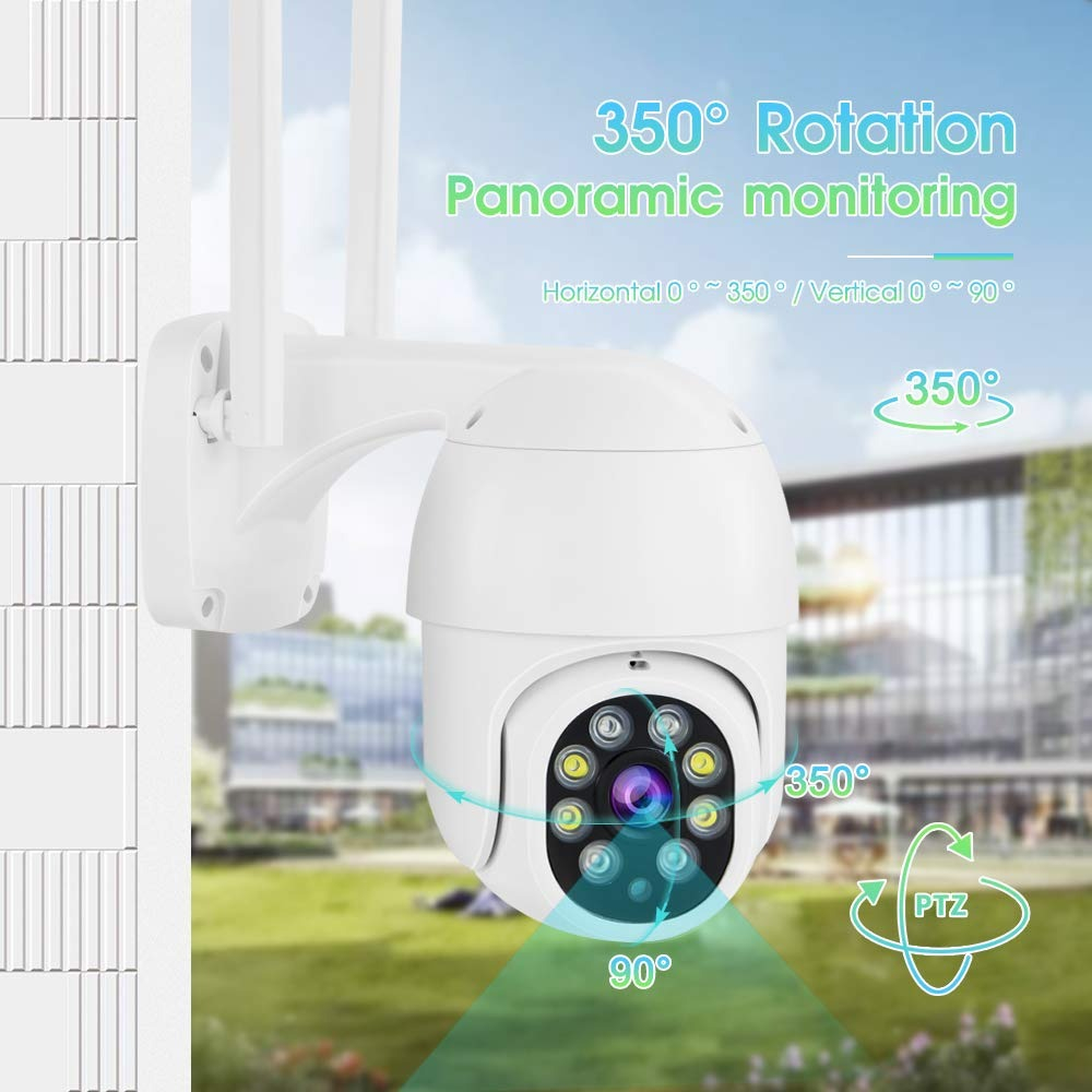 CAMARA SEGURIDAD HD INALAMBRICA AUDIO OFICINA HOGAR LAU - 8