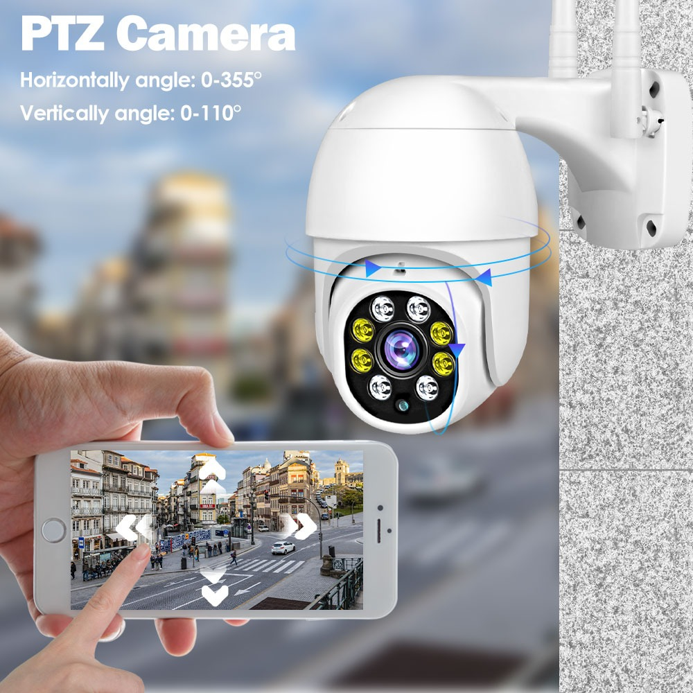 CAMARA SEGURIDAD HD INALAMBRICA AUDIO OFICINA HOGAR LAU - 9