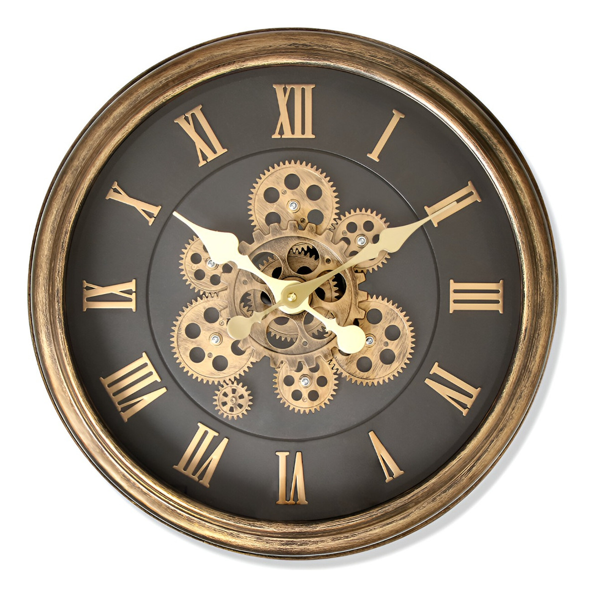 RELOJ PARED DECORATIVO VINTAGE HOGAR OFICINA COCINA LAU - 1