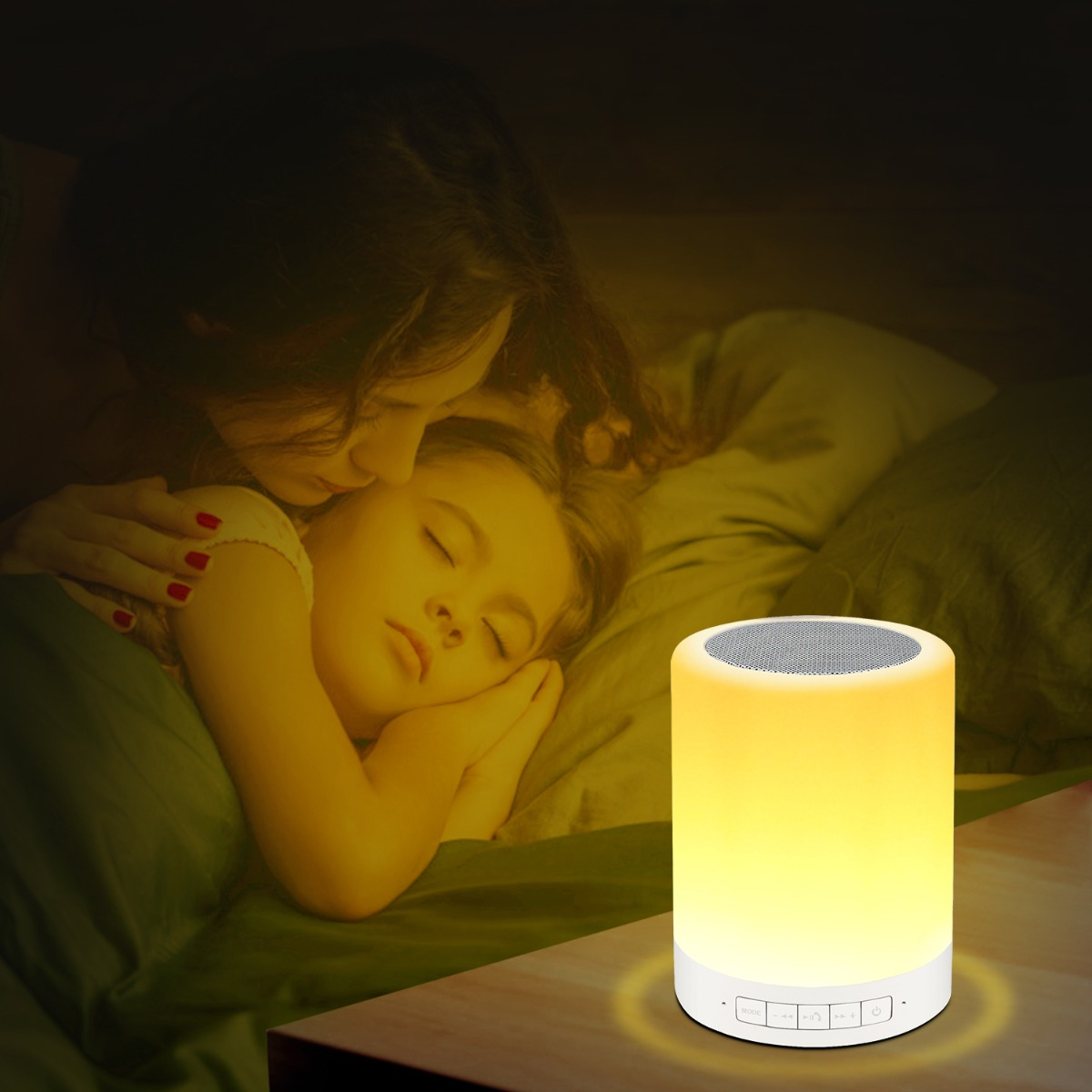 SET 2 LAMPARAS MESA ESCRITORIO LUCES LED NOCHE NIÑOS LAU - 8