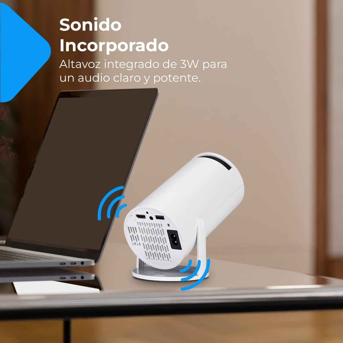 PROYECTOR MINI MULTIBITE VIDEO FULL HD WIFI BLUETOOTH LAU - 4