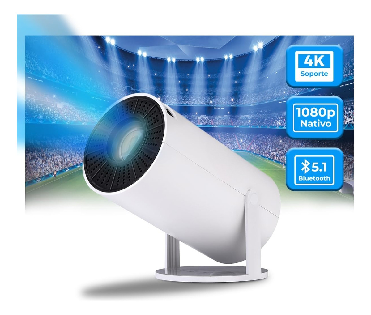 PROYECTOR MINI MULTIBITE VIDEO FULL HD WIFI BLUETOOTH LAU - 5