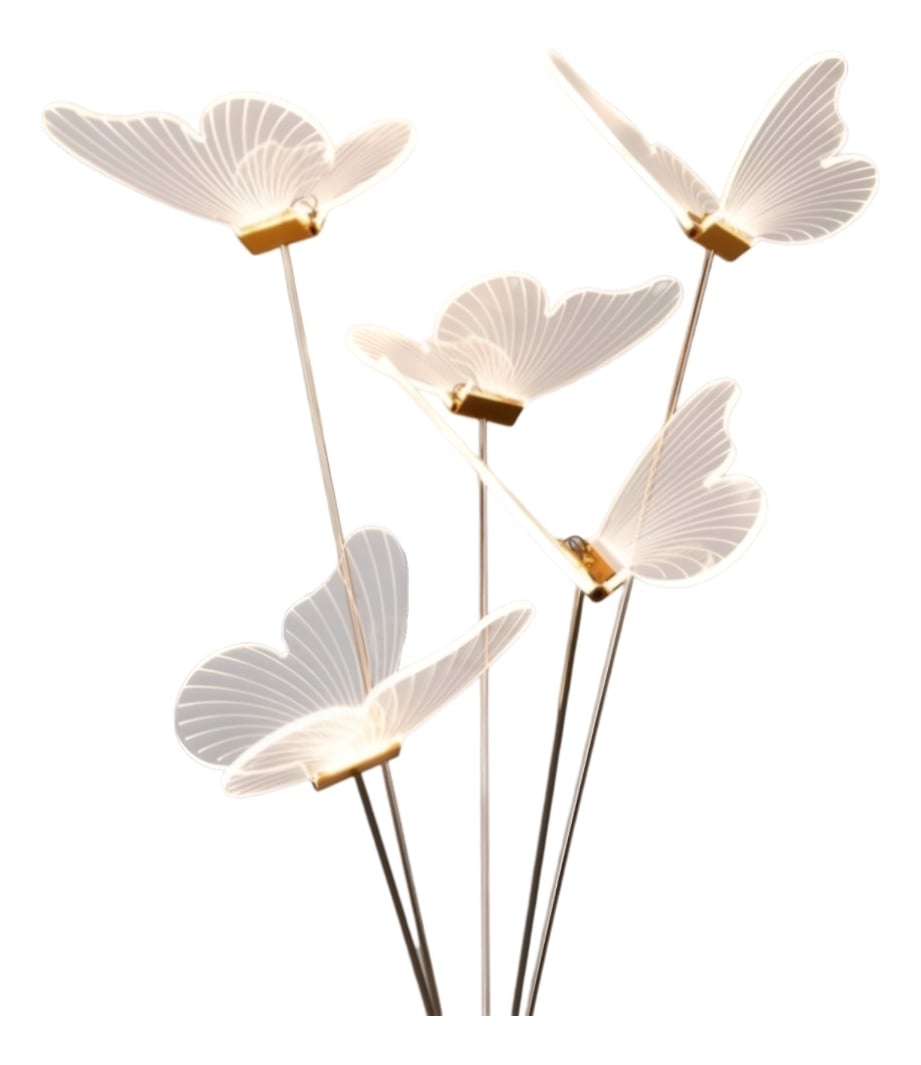 LÁMPARA PIE MARIPOSAS LED DECORATIVA ESCENARIO FIESTA JHN - 3