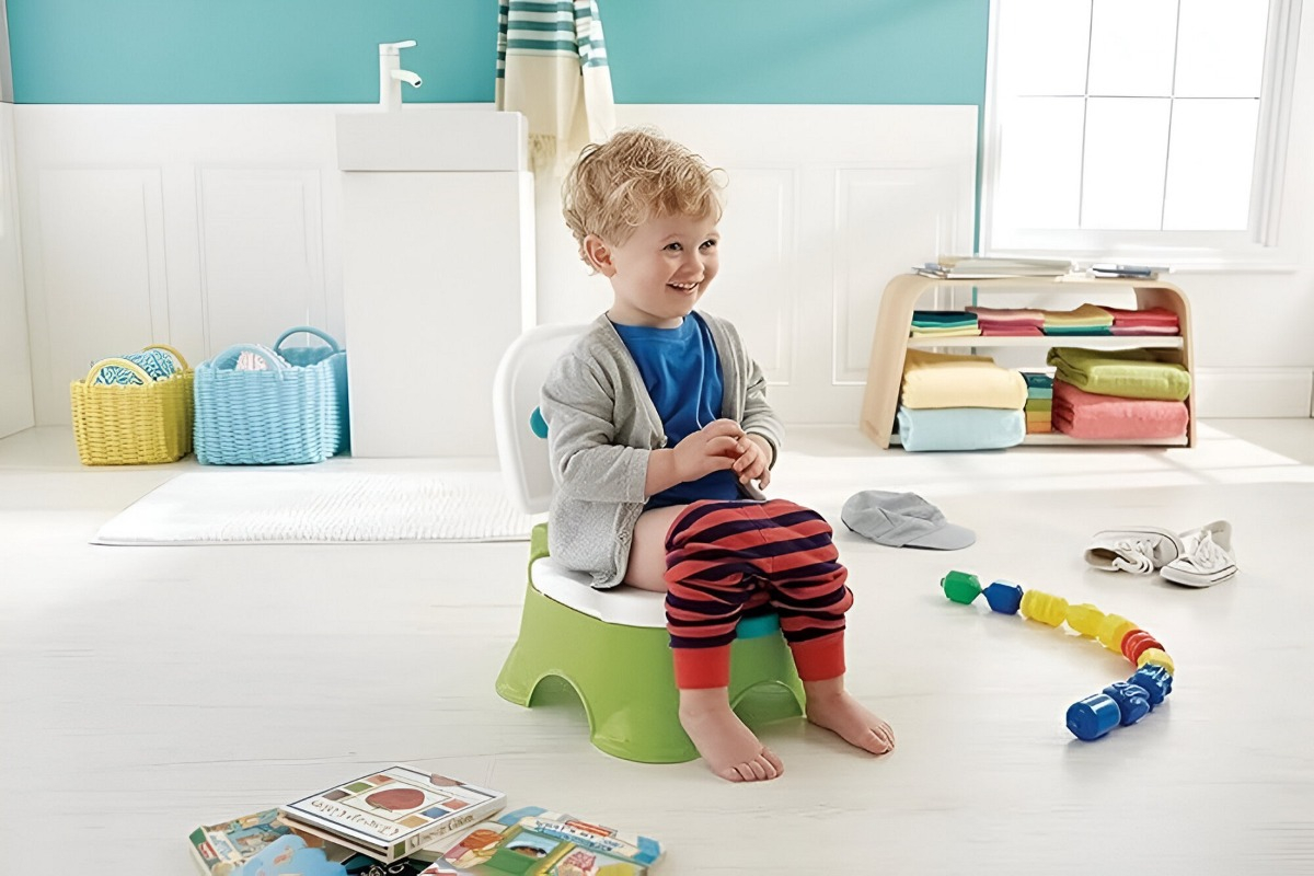 INODORO PORTÁTIL PELELA BEBÉS NIÑOS MUSICAL ORINAL JHN MULTICOLOR - 4