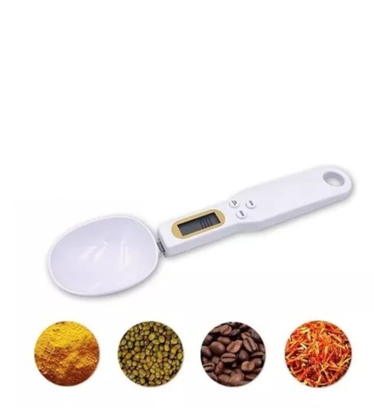 SET 2 CUCHARA MEDIDORA DIGITAL COCINA BALANZA LCD LAU - 1