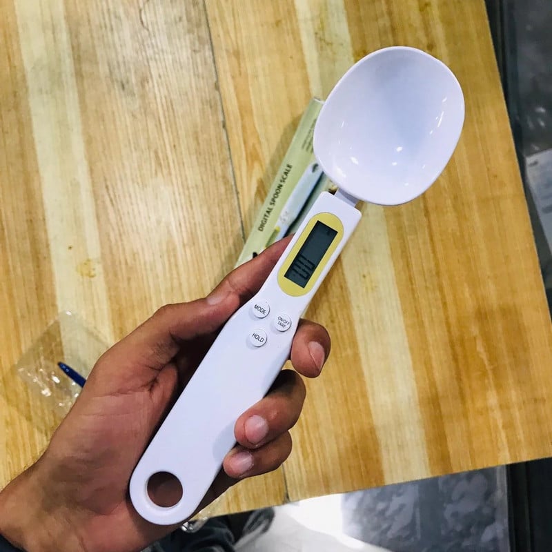 SET 2 CUCHARA MEDIDORA DIGITAL COCINA BALANZA LCD LAU - 6