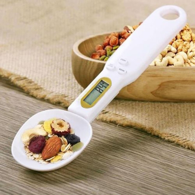 SET 2 CUCHARA MEDIDORA DIGITAL COCINA BALANZA LCD LAU - 7