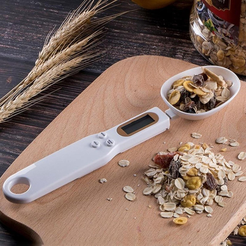 SET 2 CUCHARA MEDIDORA DIGITAL COCINA BALANZA LCD LAU - 8