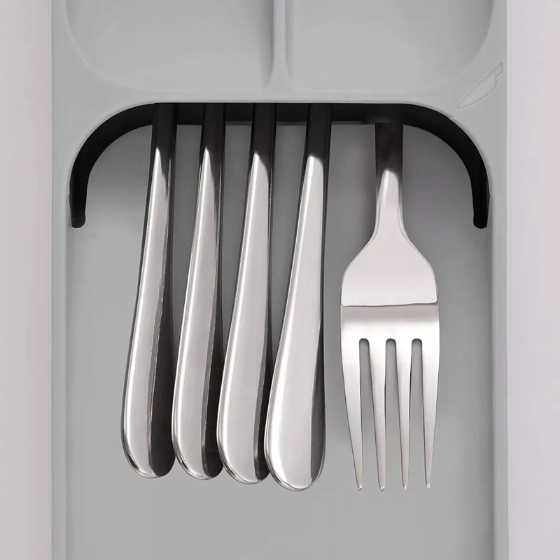 SET 2 ORGANIZADOR PORTA CUBIERTOS UTENSILIOS CAJÓN LAU - 8
