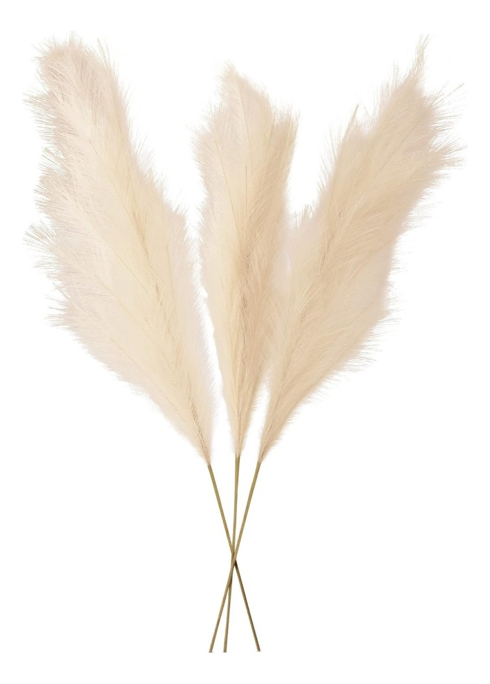 SET 2 TALLOS ARTIFICIALES DECORACIÓN ESPONJOSA BOHEMIA JHN - 1
