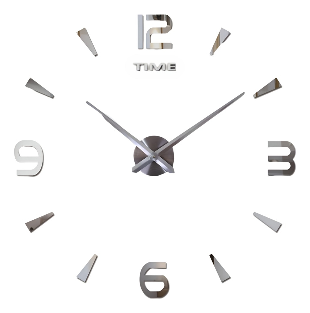 RELOJ PARED 3D ACRÍLICO GRANDE MODERNO DECORACIÓN HOGAR JHN - 1