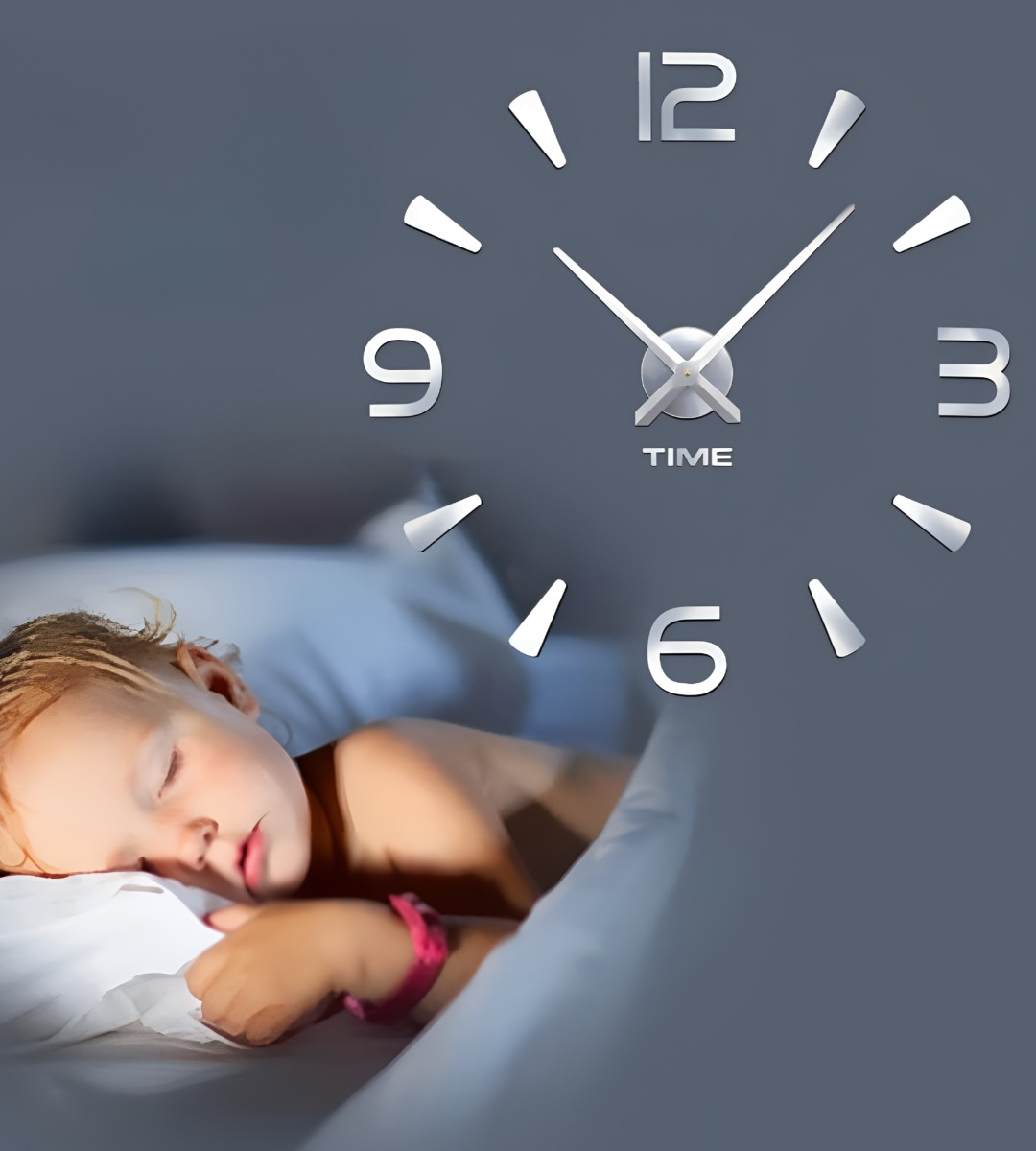 RELOJ PARED 3D ACRÍLICO GRANDE MODERNO DECORACIÓN HOGAR JHN - 9