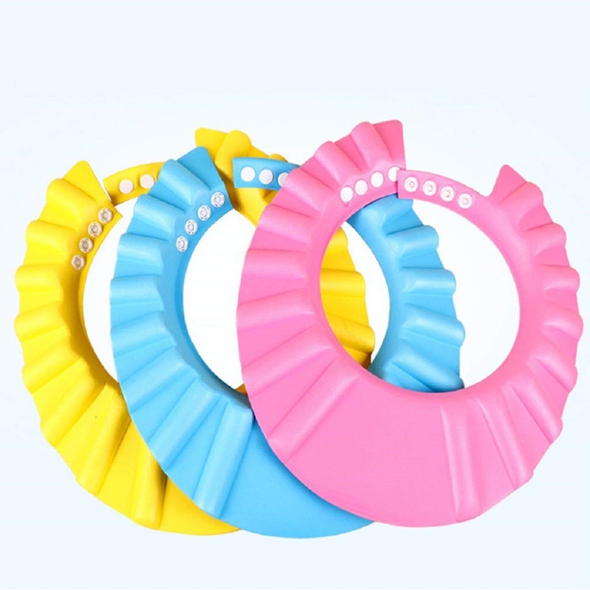 SET 9 VISERA GORRO DUCHA PROTECCION BAÑO LAVADO BEBE LAU - 3