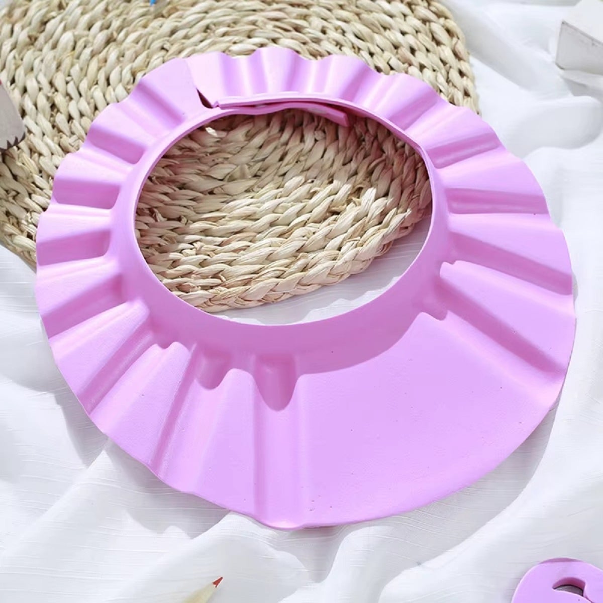 SET 9 VISERA GORRO DUCHA PROTECCION BAÑO LAVADO BEBE LAU - 5
