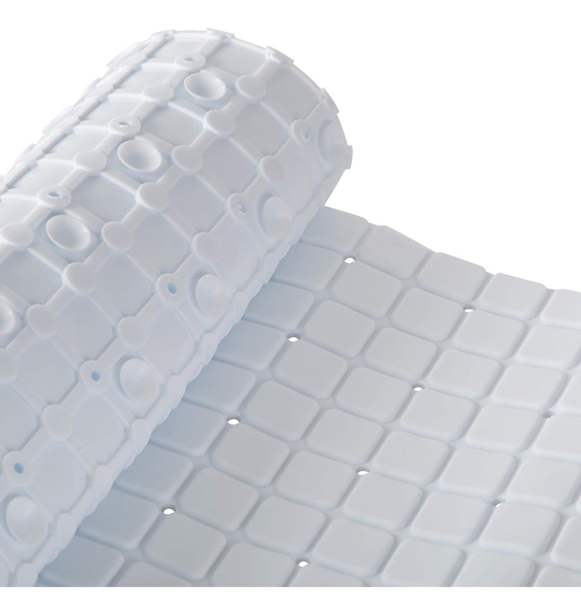 SET 2 ALFOMBRA ANTIDESLIZANTE BAÑO DUCHA DRENAJE SUAVE JHN - 2