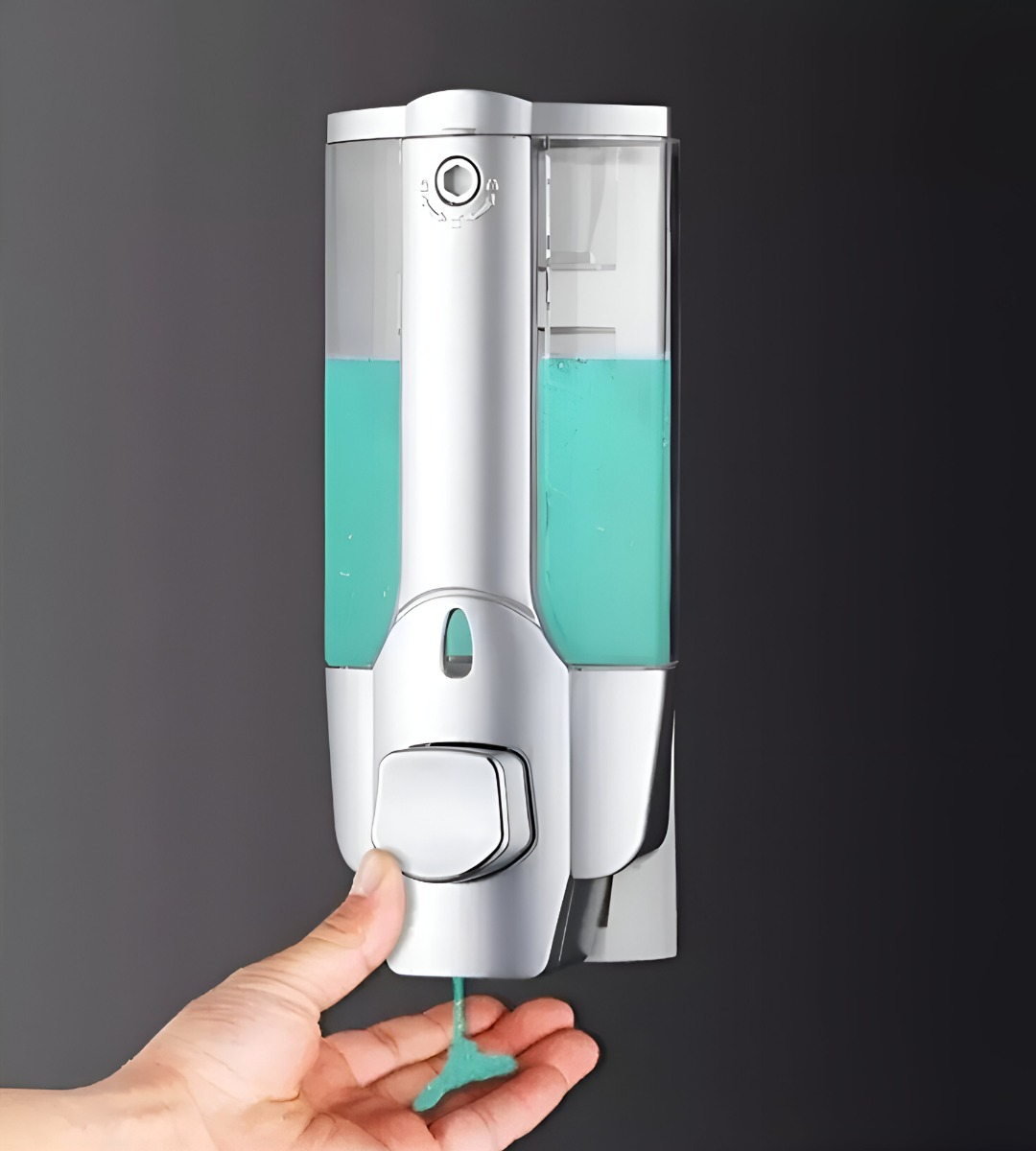 DISPENSADOR JABÓN LÍQUIDO DESPACHADOR LOCIÓN PARED GEL JHN - 10