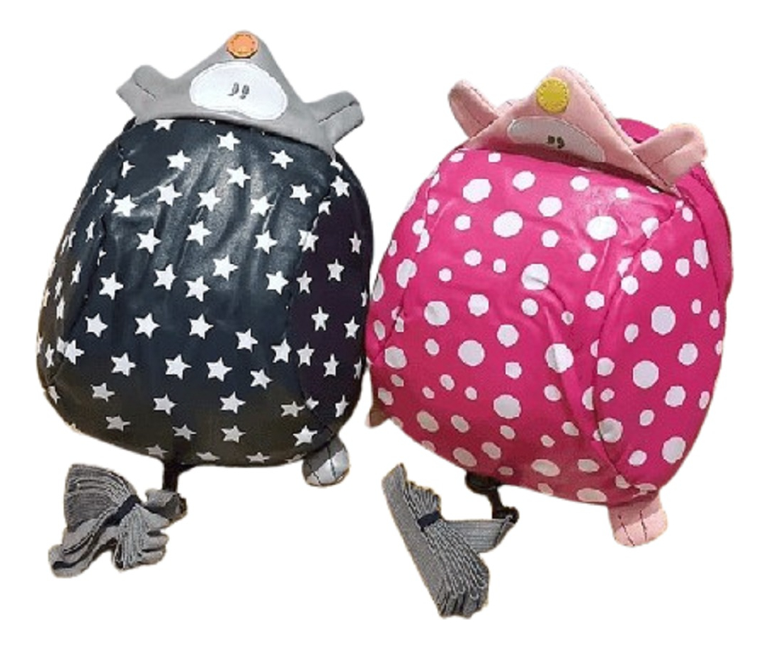 SET 3 MOCHILA ANTI-PÉRDIDA NIÑOS DISEÑO ANIMALES 3D LAU - 1