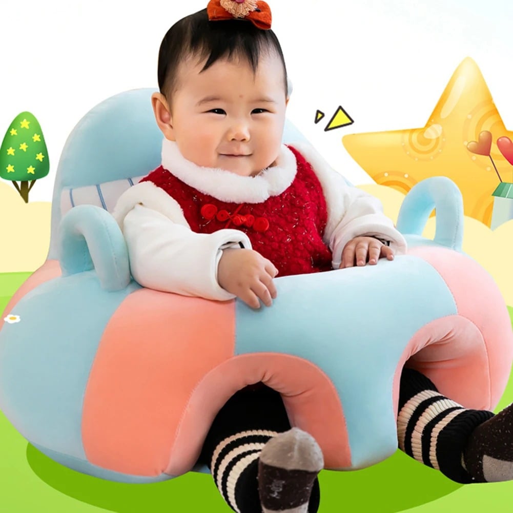 COJIN SOFÁ APRENDIZAJE ASIENTO ANTICAÍDAS PELUCHE BEBE LAU - 10