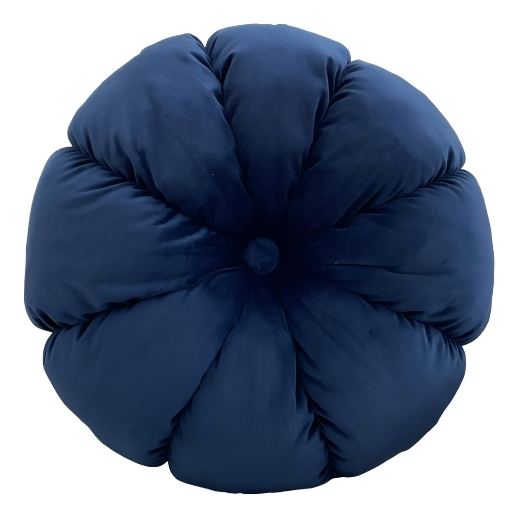 COJÍN REDONDO ALMOHADA CALABAZA DECORACIÓN HOGAR JHN - 1