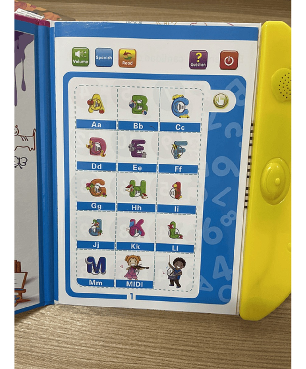 LIBRO ELECTRÓNICO INTERACTIVO BILINGÜE APRENDIZAJE NIÑOS LAU - 2