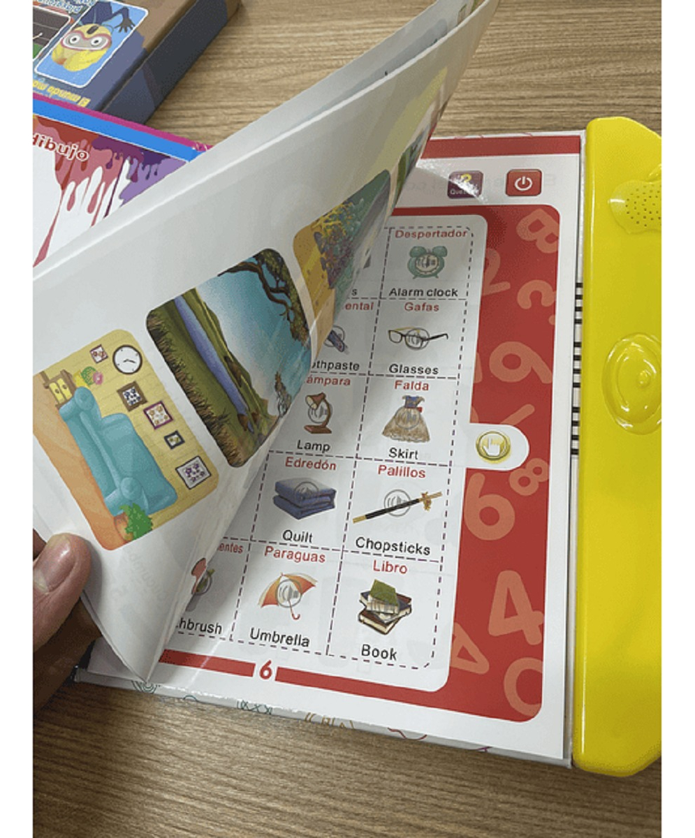 LIBRO ELECTRÓNICO INTERACTIVO BILINGÜE APRENDIZAJE NIÑOS LAU - 7