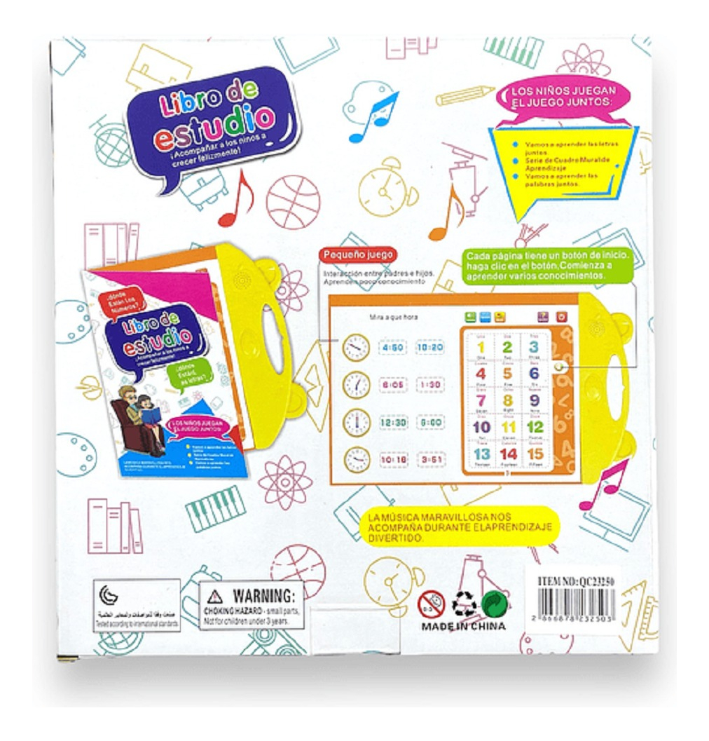 LIBRO ELECTRÓNICO INTERACTIVO BILINGÜE APRENDIZAJE NIÑOS LAU - 8