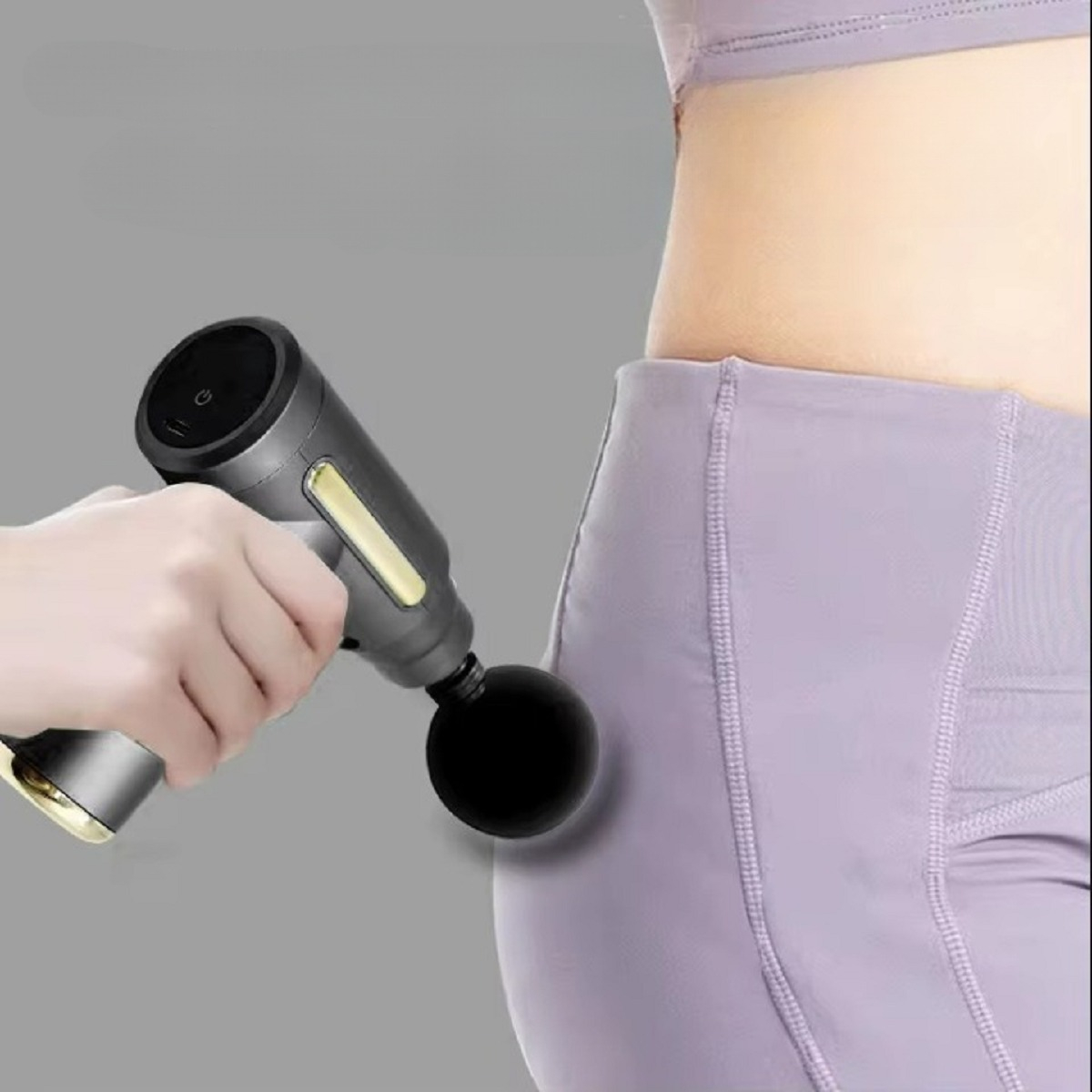MASAJEADOR MUSCULAR MINI PISTOLA VIBRADORA MUSCULAR LAU - 7