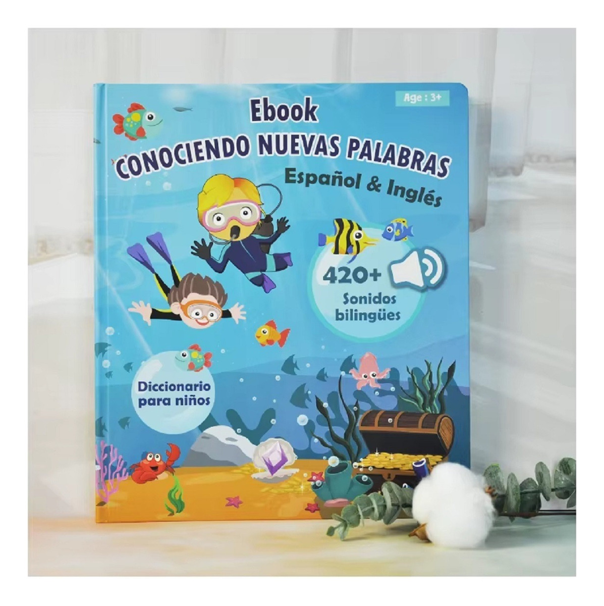 LIBRO DIDÁCTICO INTERACTIVO APRENDIZAJE NIÑOS BILINGÜE LAU - 5