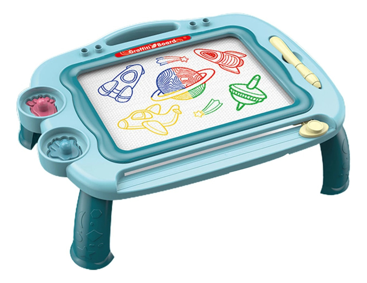 TABLERO JUEGO PIZARRA MAGICA SOPORTE PARA NIÑOS LAU - 1