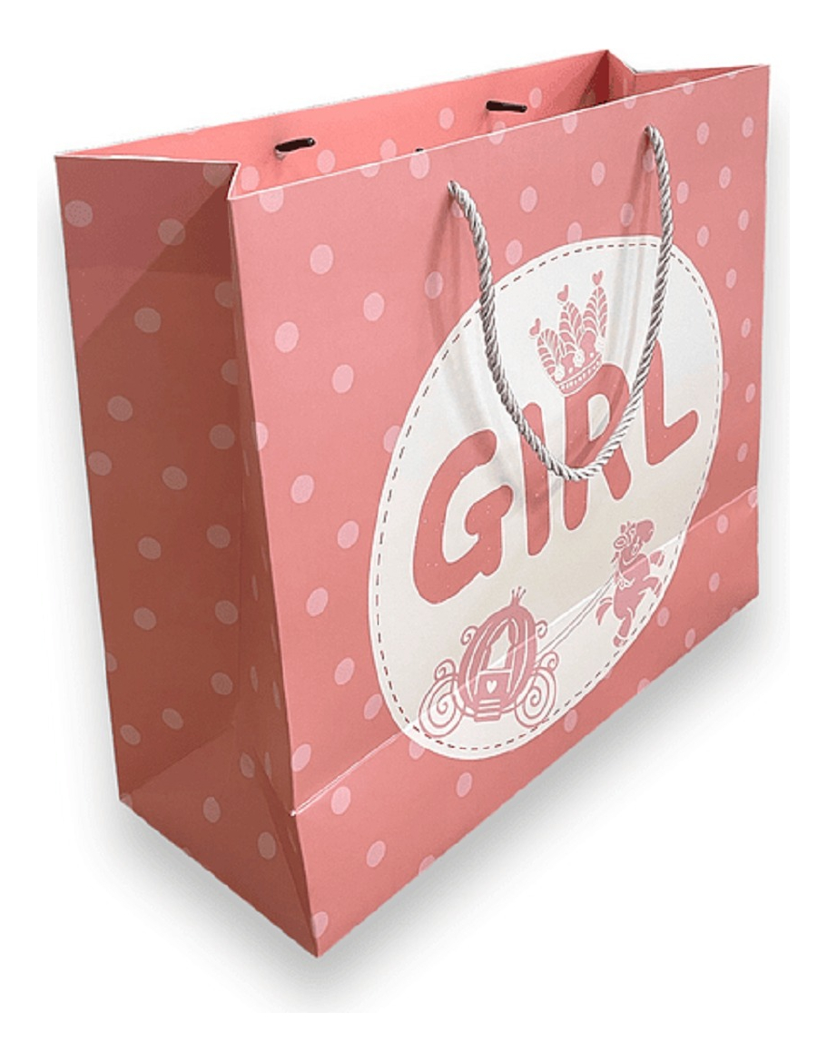 SET 9 BOLSAS REGALO ALTA CALIDAD CUMPLEAÑO BABY SHOWER LAU - 9