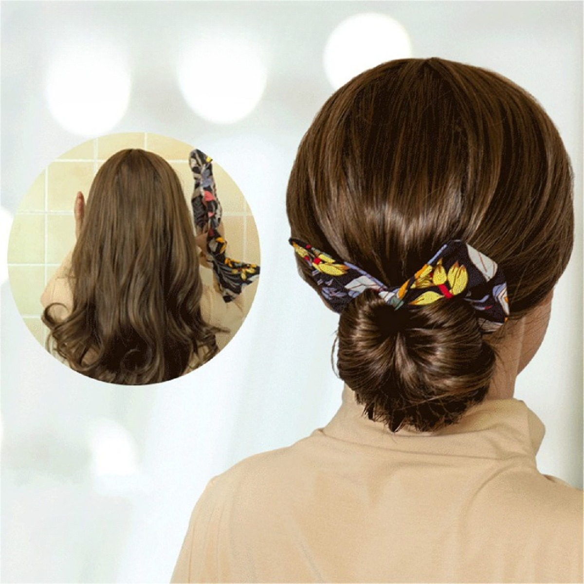 SET 5 PINZAS CLIP MAGICO MUJER BELLEZA PEINADO MODERNO LAU - 7