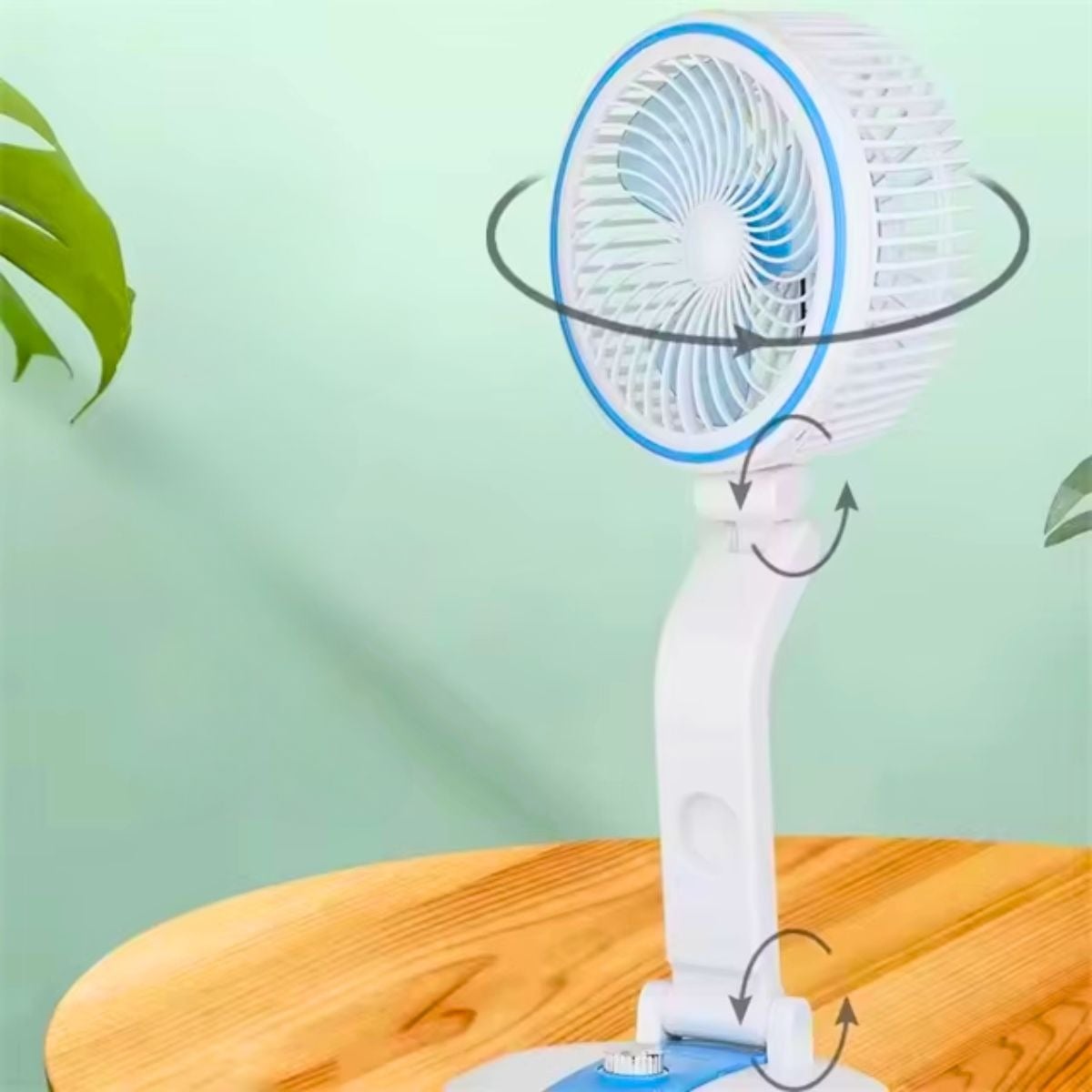 MINI VENTILADOR PLEGABLE MESA PORTÁTIL OFICINA HOGAR LAU - 5