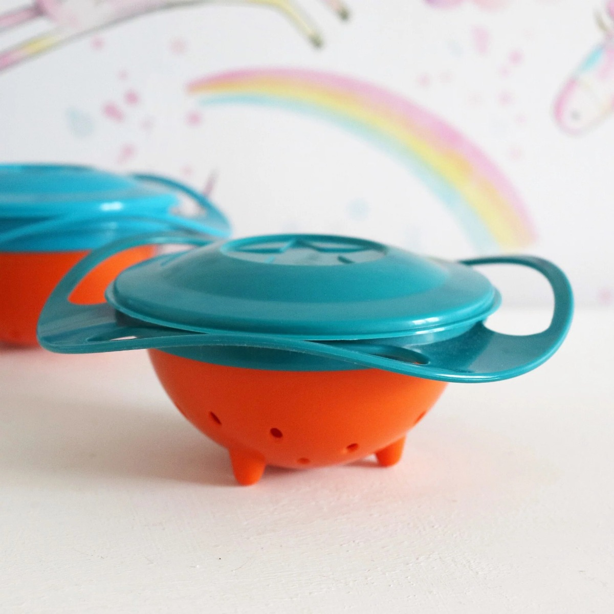SET 3 PLATOS EQUILIBRIO GIRO CREATIVO DIVERTIDO BEBÉS LAU - 7
