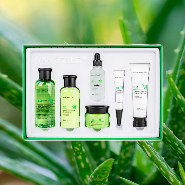 KIT SKINCARE FACIAL HIDRATANTE ANTIEDAD ALOE VERA PIEL MIXTA - 3