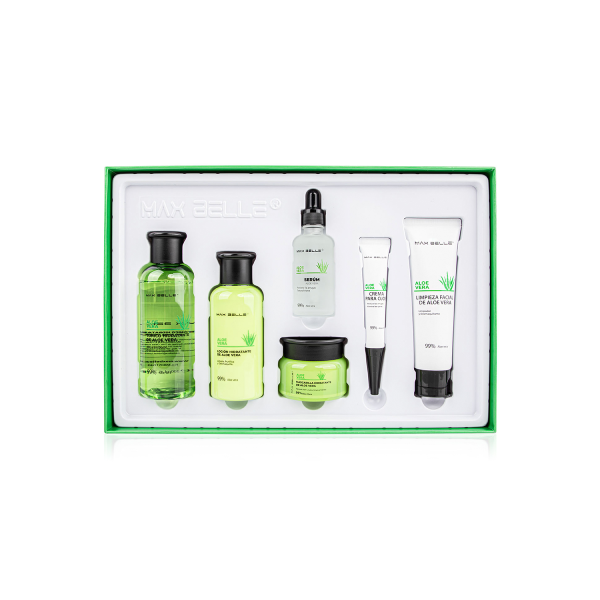 KIT SKINCARE FACIAL HIDRATANTE ANTIEDAD ALOE VERA PIEL MIXTA - 7